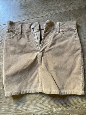 Brandy Melville / J. Galt Corduroy Mini Skirt